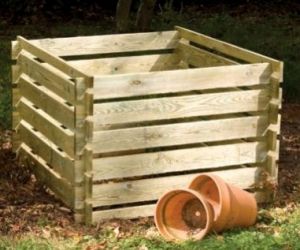 Contenitore per il compost in legno: Large